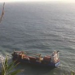 Sao Gabriel, Foto: RTP Sao Gabriel vor Sao Miguel gestrandet