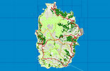 GPS Karte von Flores