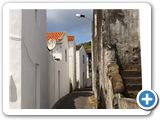 Gasse in Vila Nova do Corvo