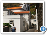 Gasse in Vila Nova do Corvo