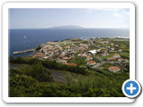 Blick �ber Vila Nova do Corvo